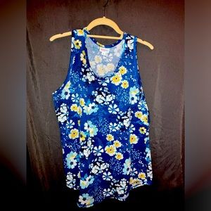 Lularoe Floral Tank Top